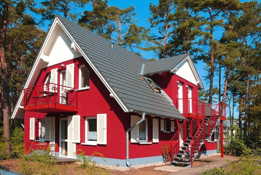 Inviting Holiday Home With Garden トラッセンハイデ エクステリア 写真